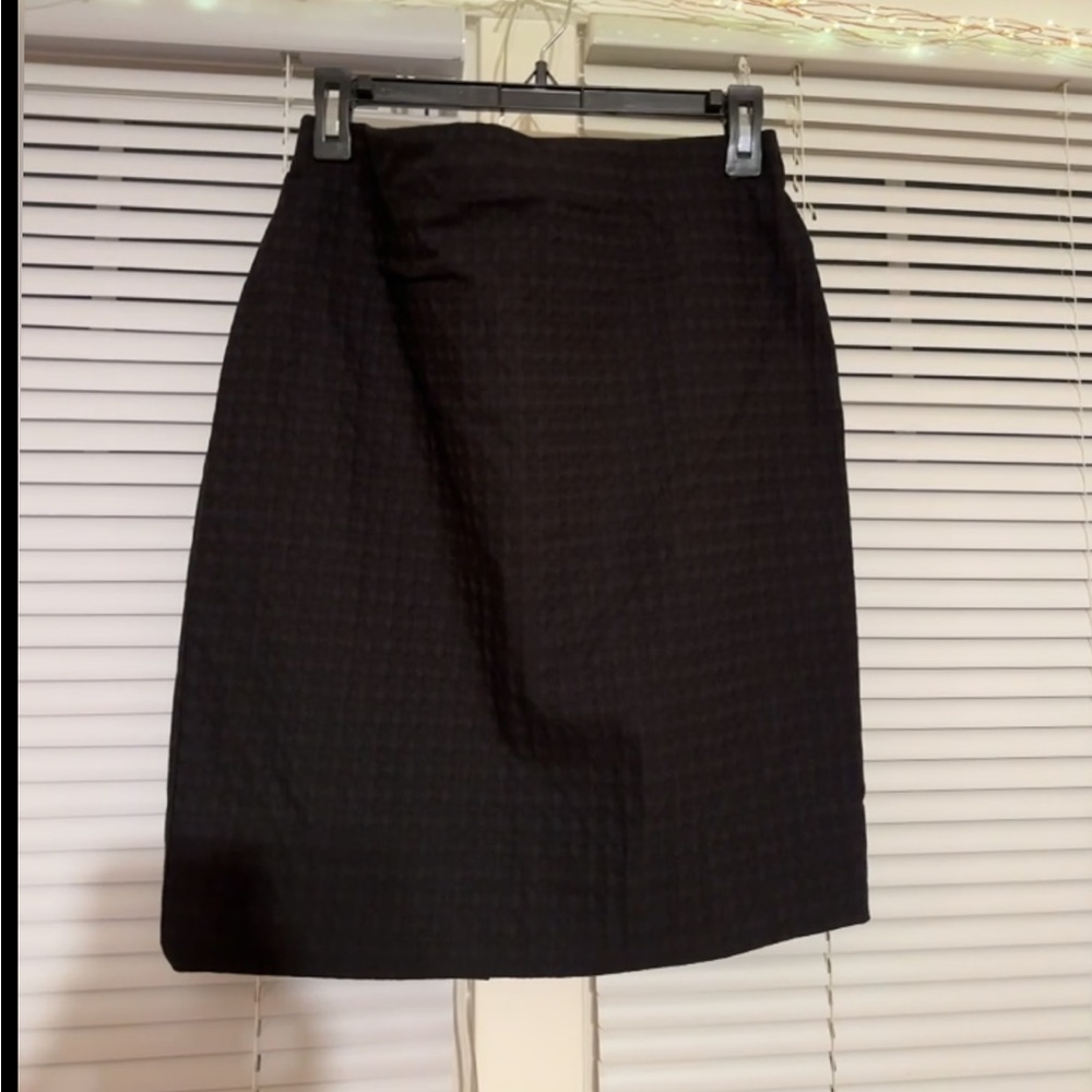 Black Jules & Leopold knee length high rise skirt size Medium